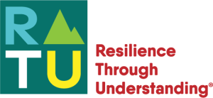 RTU® logo with mountain
